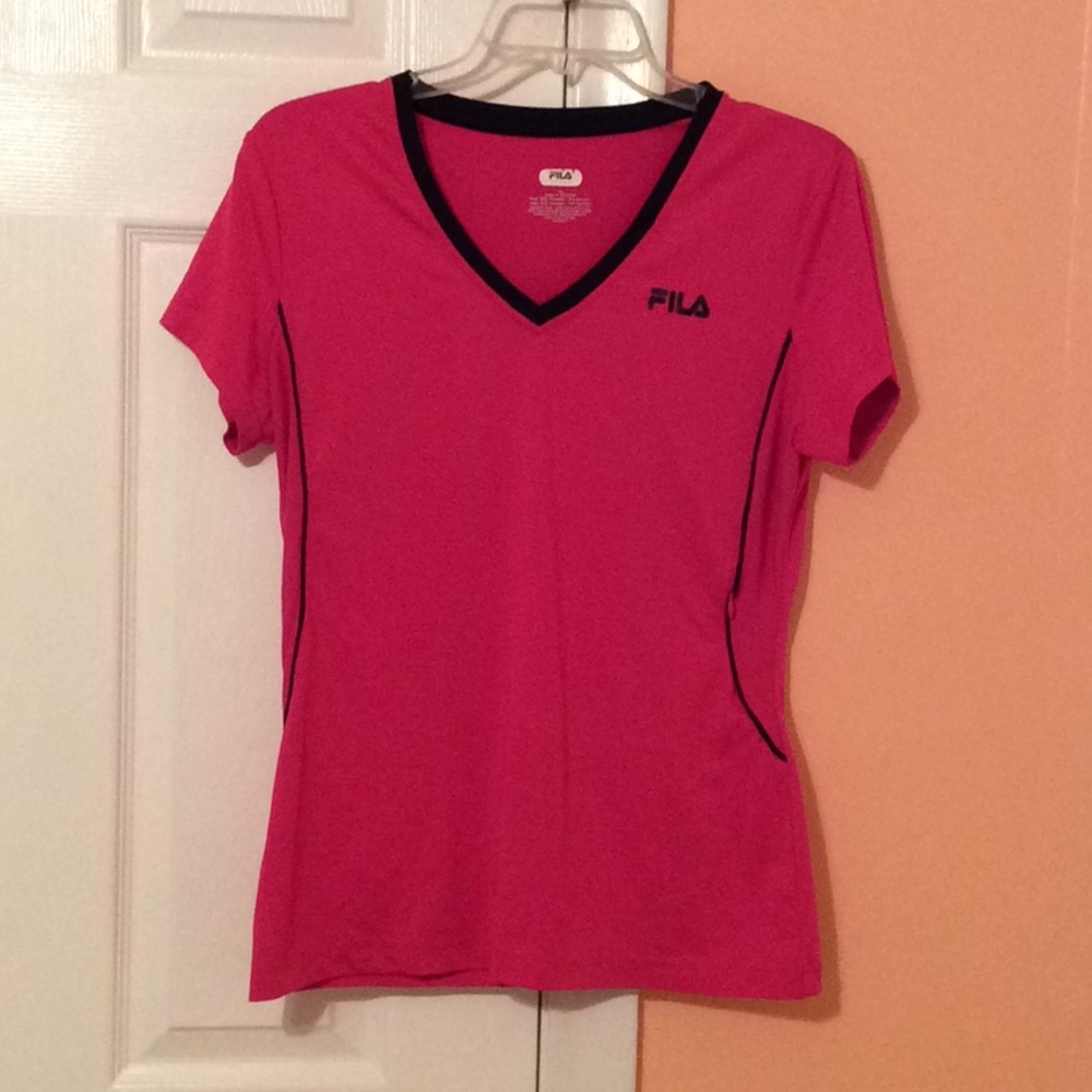 Fila pink athletic shirt